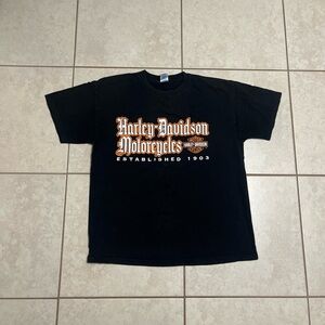 Harley Davidson Vintage Black Tee!